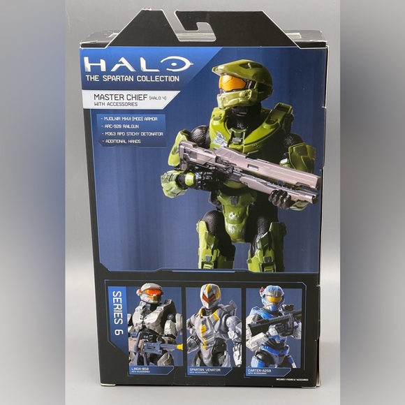 Halo The Spartan Collection Master Chief Halo 4 Series 6 With Accessories - Picture 3 of 4